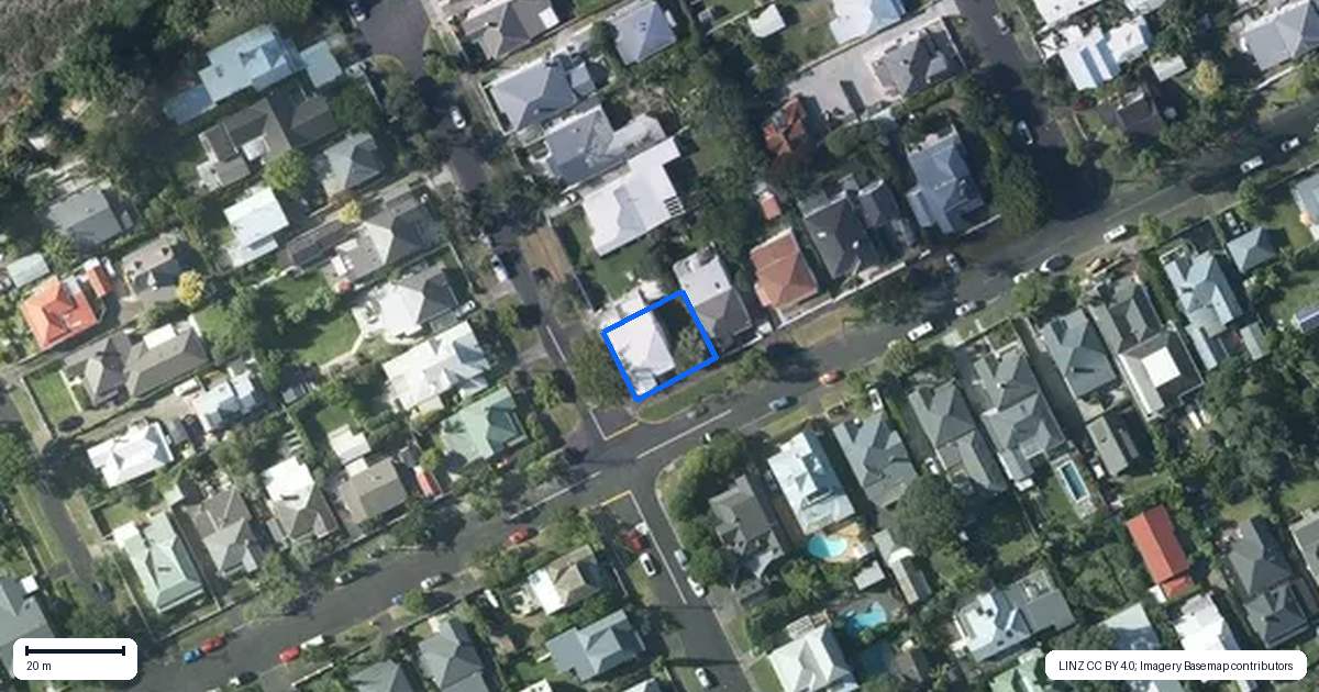 Property context map for 22 Abbotsford Terrace, Devonport, Auckland