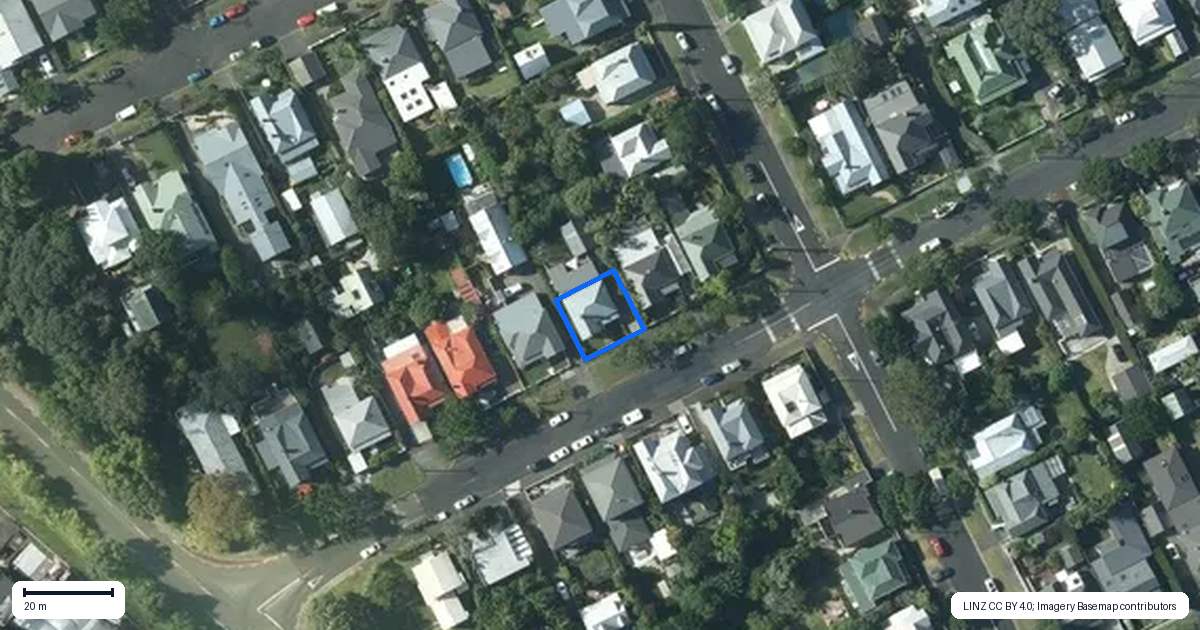 Property context map for 44 Mozeley Avenue, Devonport, Auckland