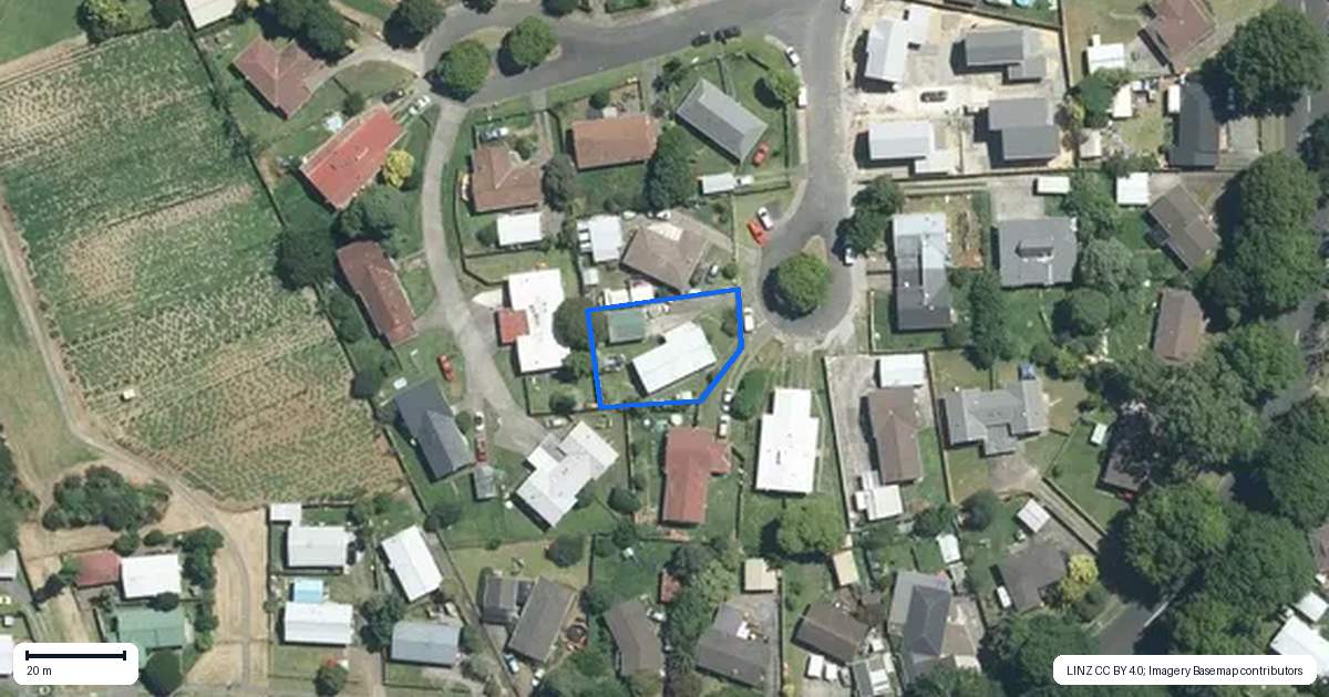 Property context map for 8 Citril Place, Red Hill, Papakura