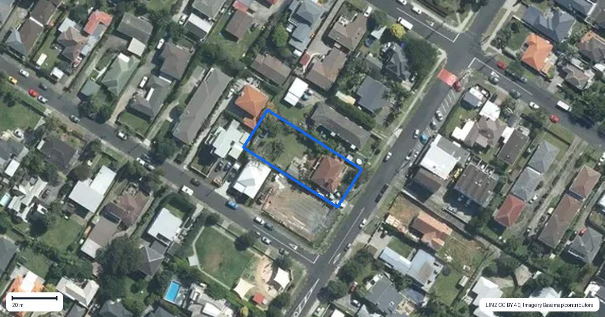 Property context map for 53 Jutland Road, Hauraki, Auckland