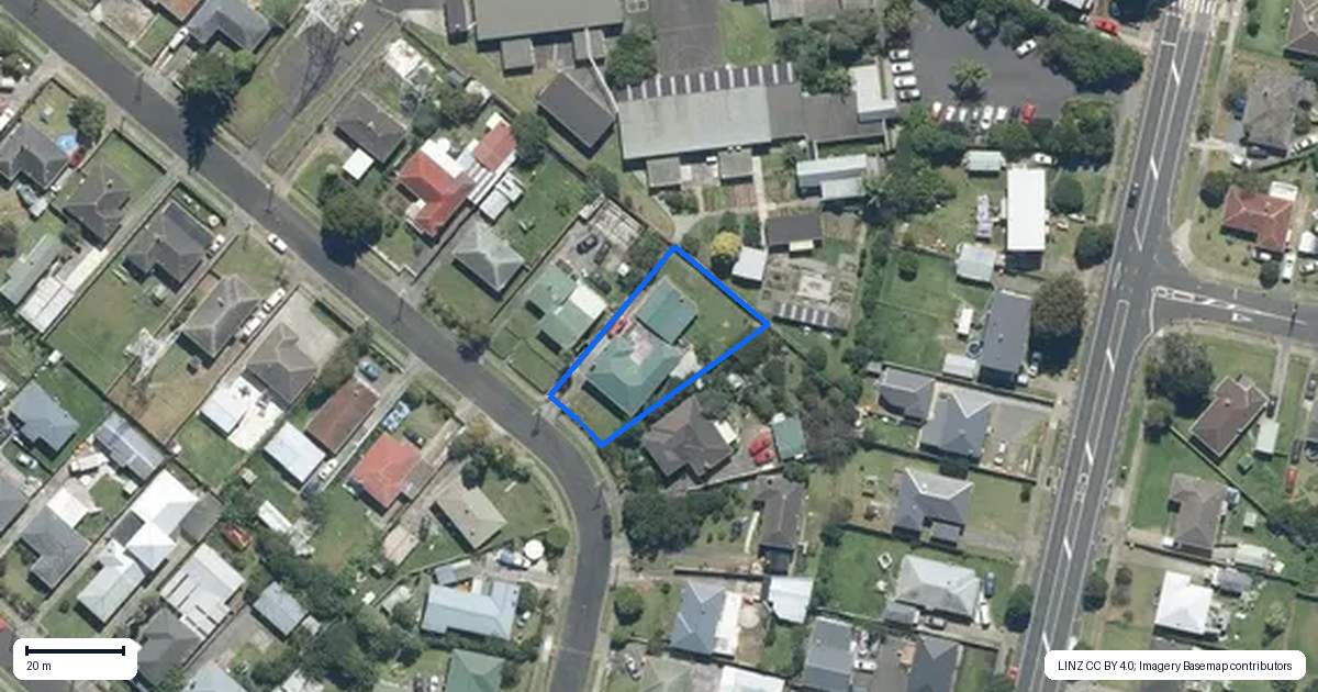 Property context map for 92 Fisher Crescent, Otara, Auckland