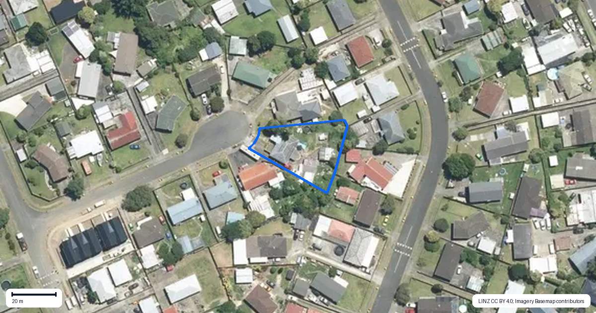 Property context map for 11 Ainsdale Place, Manurewa, Auckland