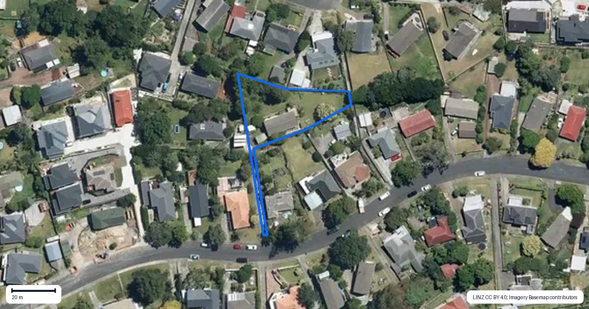 Property context map for 16 Terra Nova Street, Glen Eden, Auckland