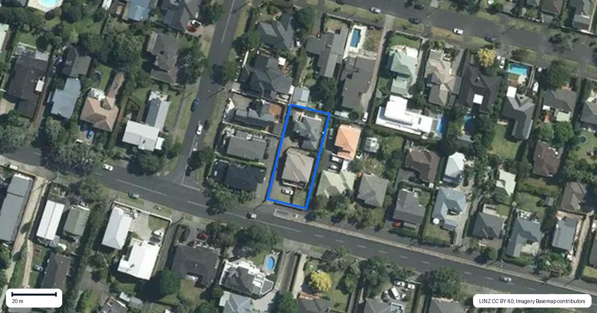 Property context map for 110 Riddell Road, Glendowie, Auckland