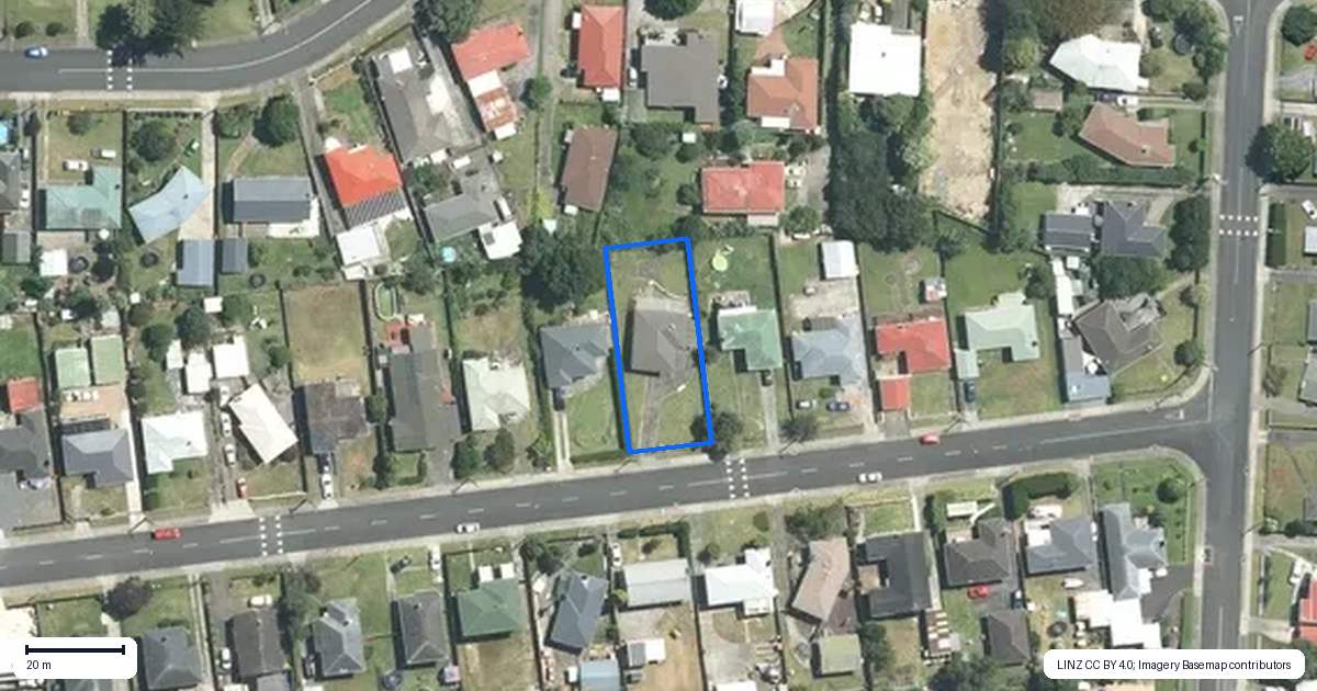 Property context map for 11 Orchard Rise, Rosehill, Papakura