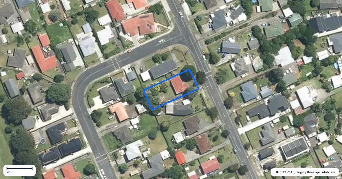 Property context map for 7 Friedlanders Road, Manurewa, Auckland