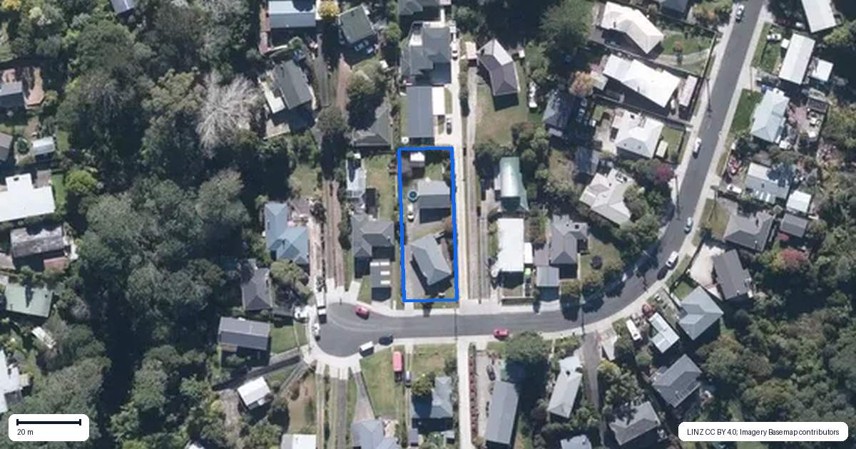 Property context map for 57 Chorley Avenue, Massey, Auckland