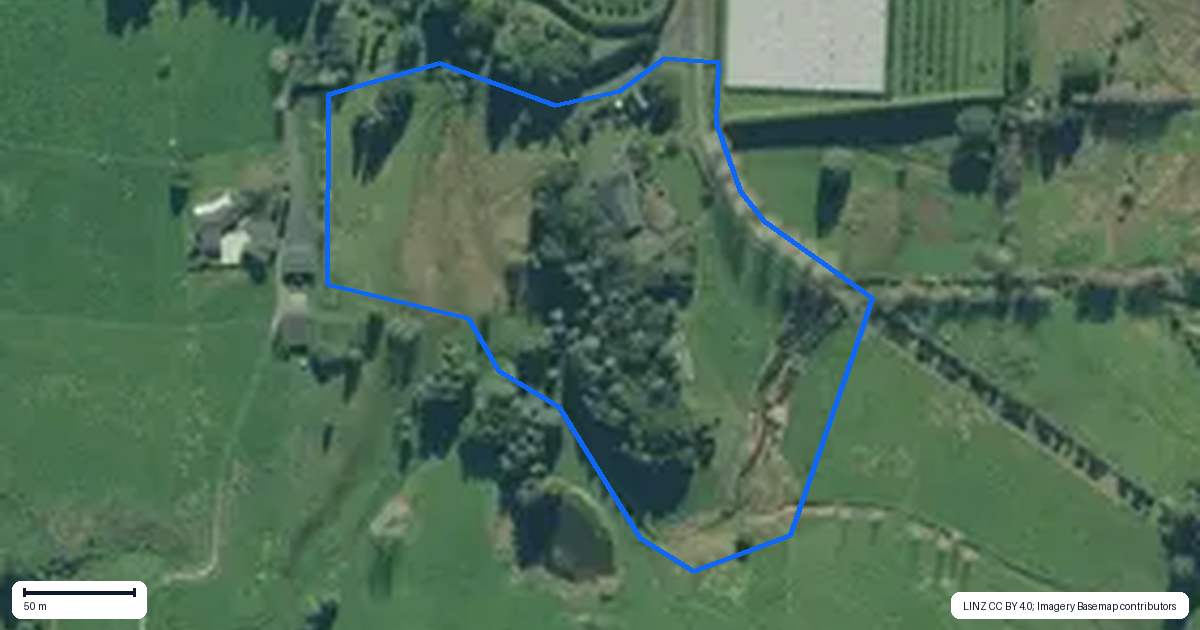 Property context map for 46 Kahikatea Drive, Poroti, Whangarei