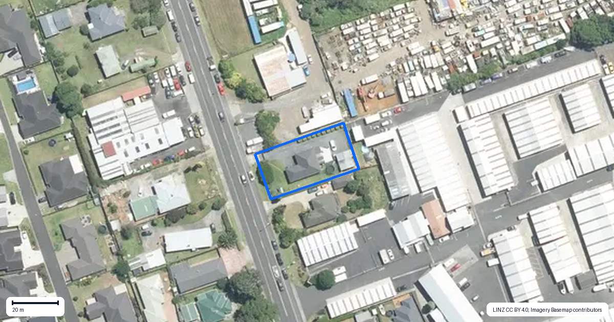 Property context map for 514 Buckland Road, Buckland, Pukekohe