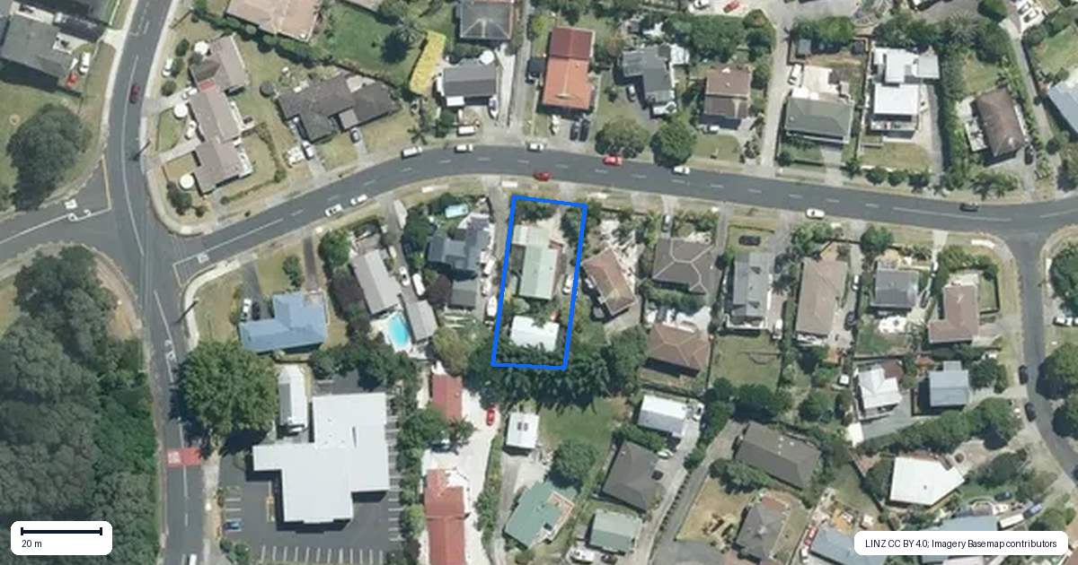 Property context map for 58 Polkinghorne Drive, Manly, Whangaparaoa