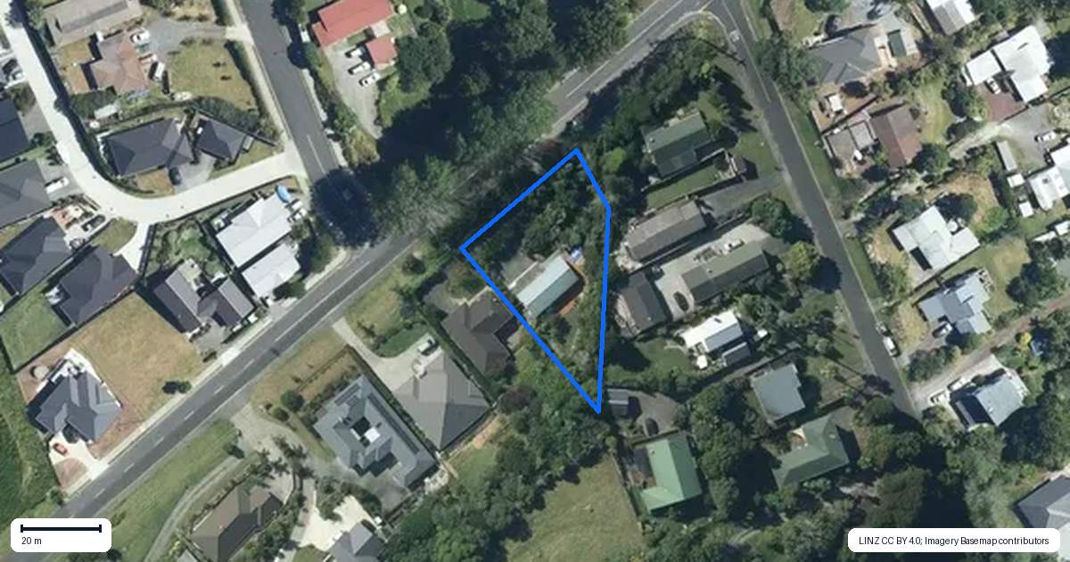 Property context map for 69 Falls Road, Warkworth