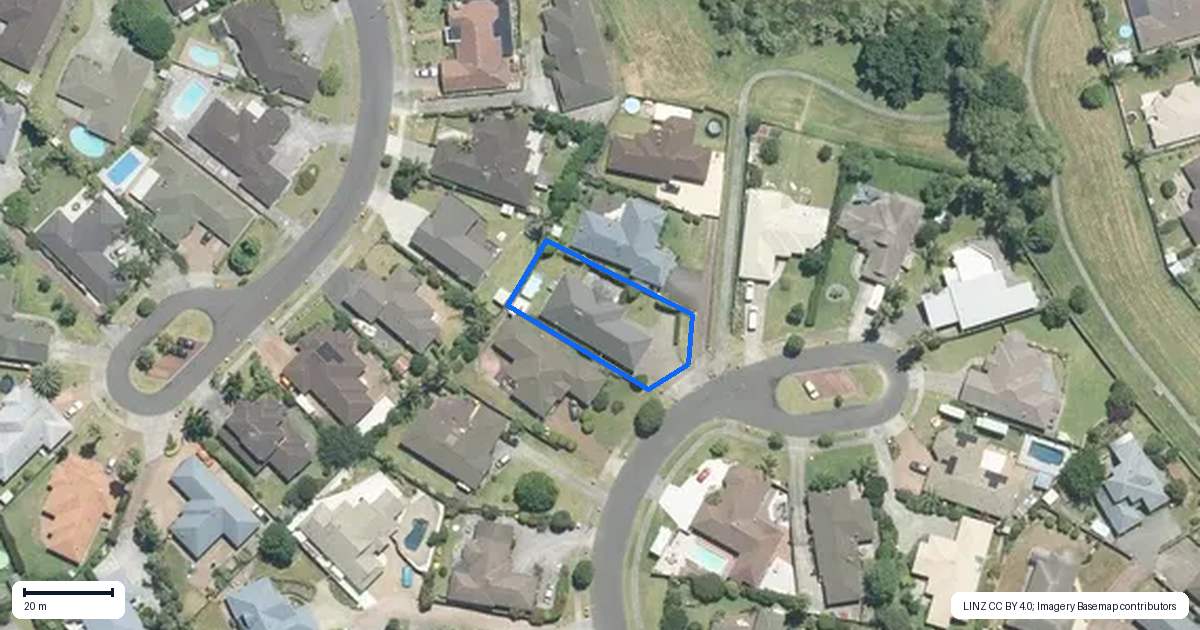 Property context map for 49 Lothian Brae, Wattle Downs, Auckland