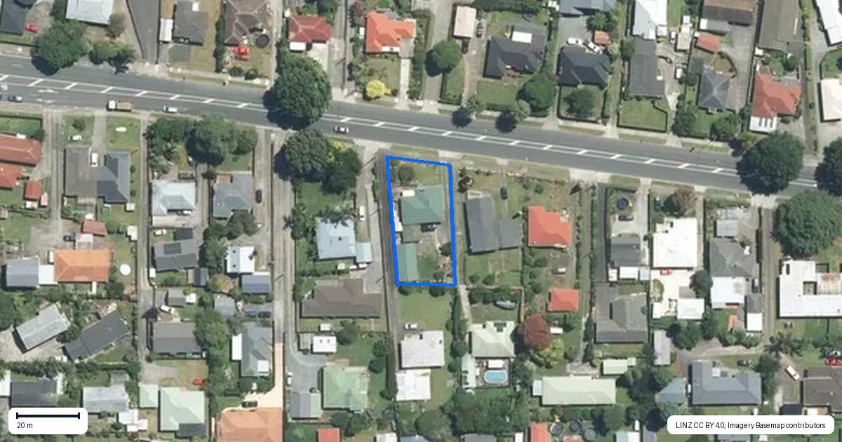 Property context map for 88 Beach Road, Pahurehure, Papakura