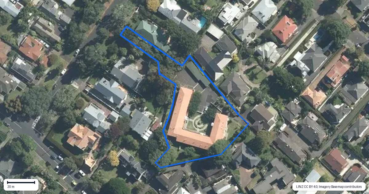 Property context map for 22I Aratonga Avenue, Greenlane, Auckland