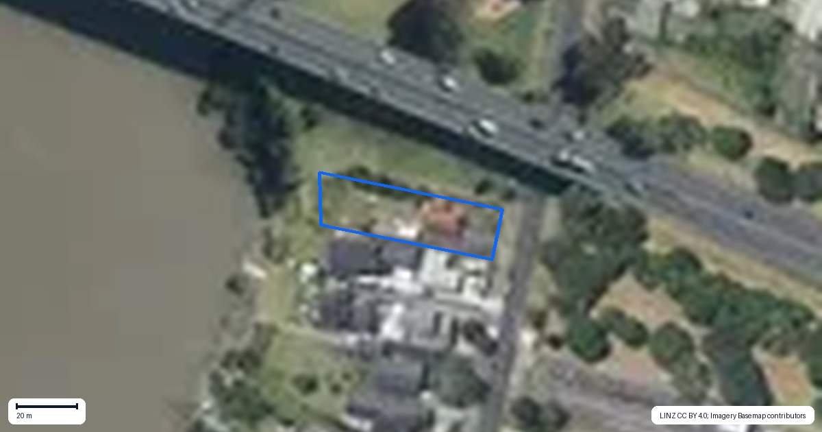 Property context map for 21 Millen Avenue, Pakuranga, Auckland
