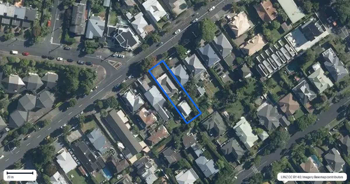 Property context map for 30A Green Lane East, Remuera, Auckland