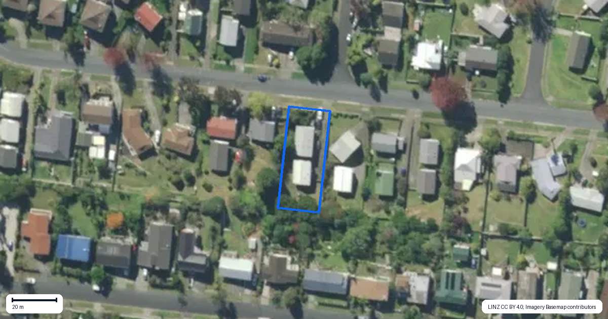 Property context map for 31B Kahiwi Street, Raumanga, Whangarei