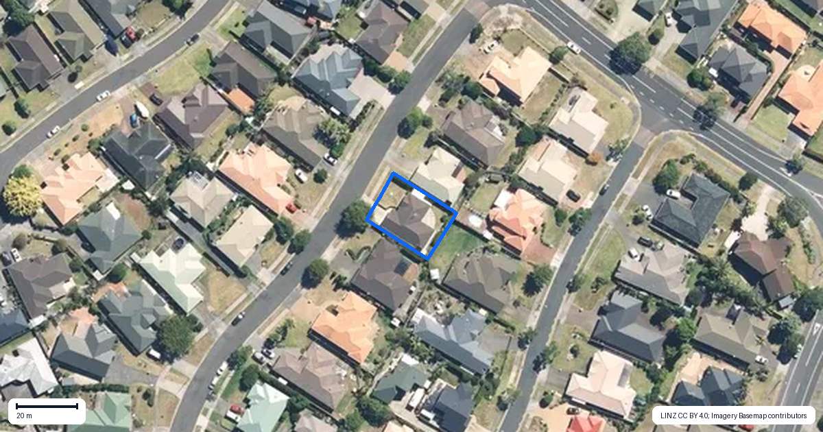 Property context map for 8 Glanworth Place, Dannemora, Auckland
