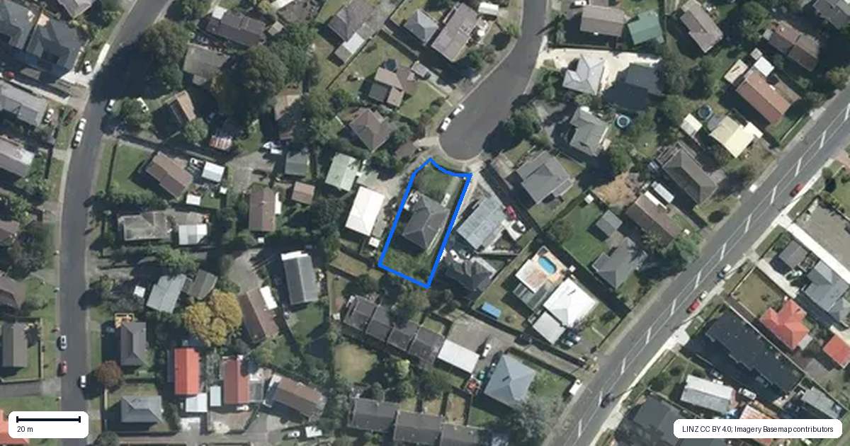 Property context map for 26 Styca Place, Sunnyvale, Auckland