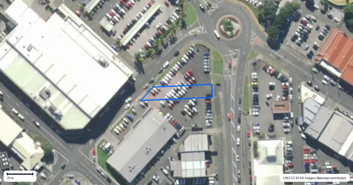 Property context map for 22 Carruth Street, Whangarei