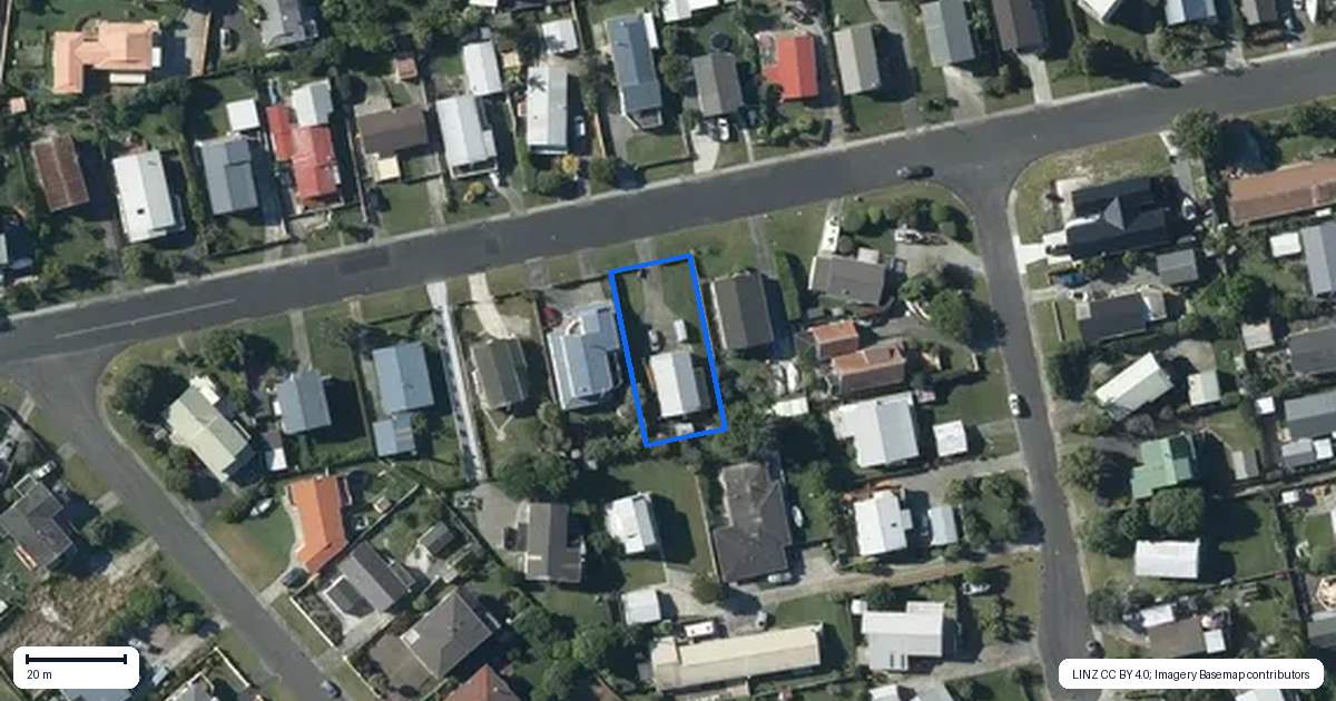 Property context map for 22 Snells Beach Road, Snells Beach