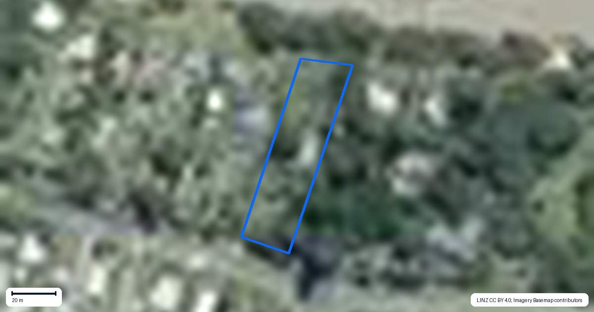 Property context map for 51 Howard Road, Orere Point