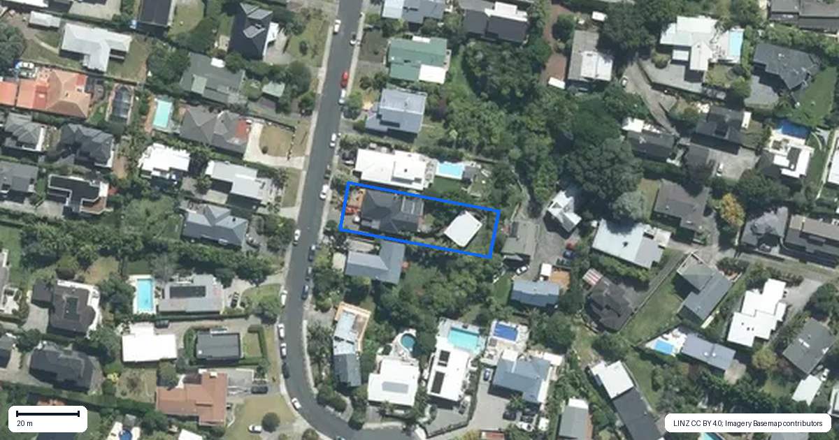 Property context map for 86 Parr Terrace, Castor Bay, Auckland