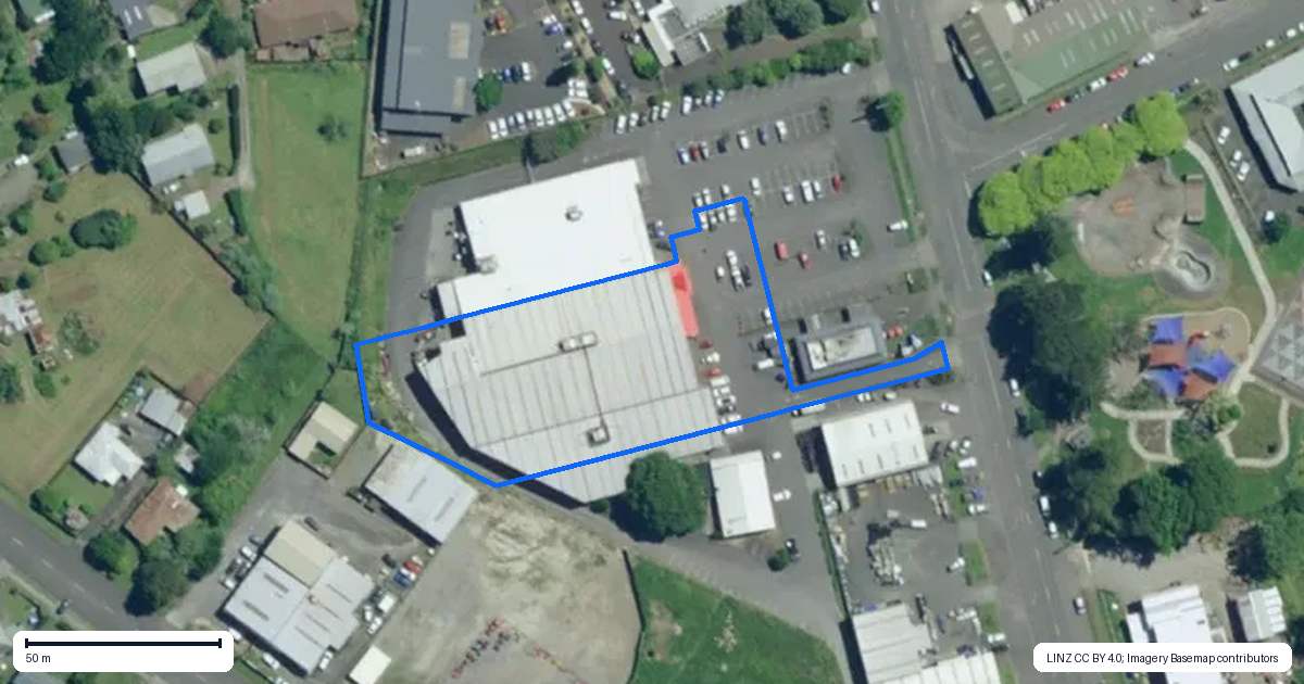 Property context map for 39 Station Road, Kaikohe