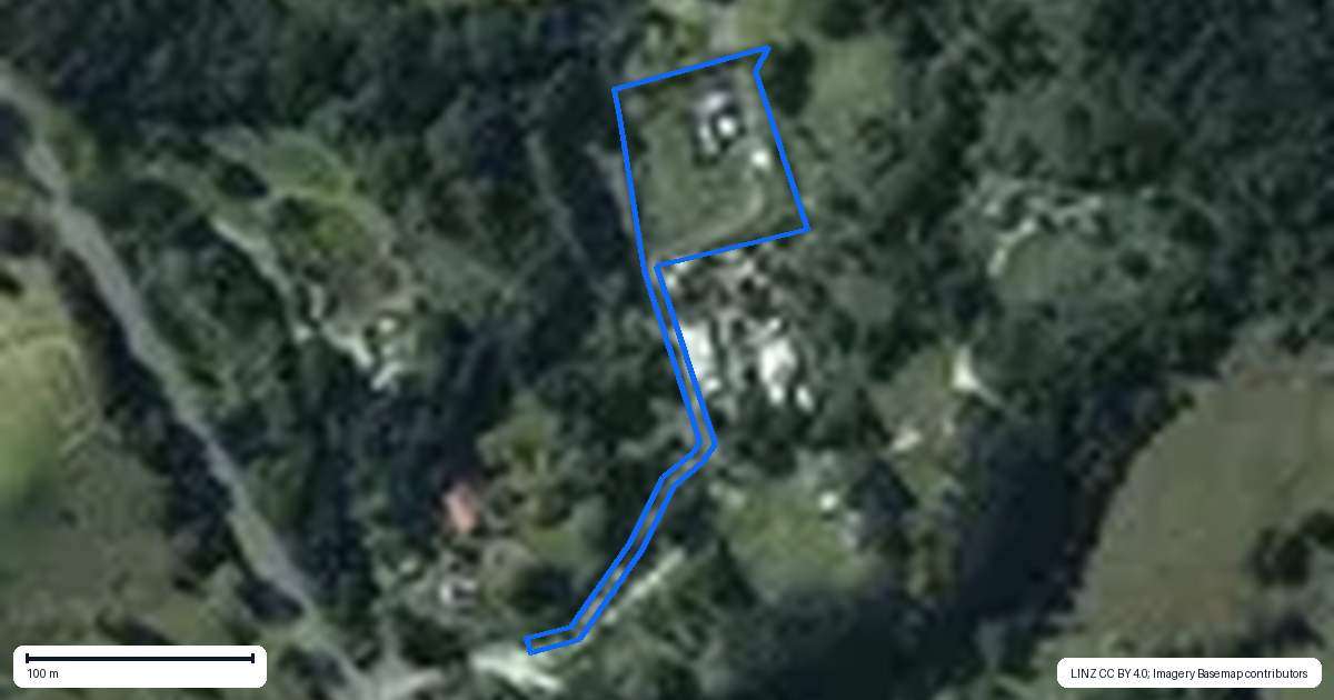 Property context map for 15 Christine Place, Dome Valley, Warkworth