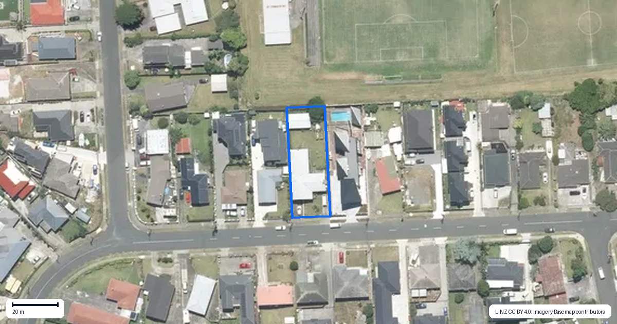 Property context map for 30 Milan Road, Papatoetoe, Auckland