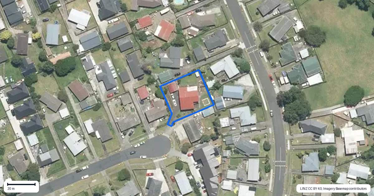 Property context map for 26 Ewbank Place, Manurewa, Auckland