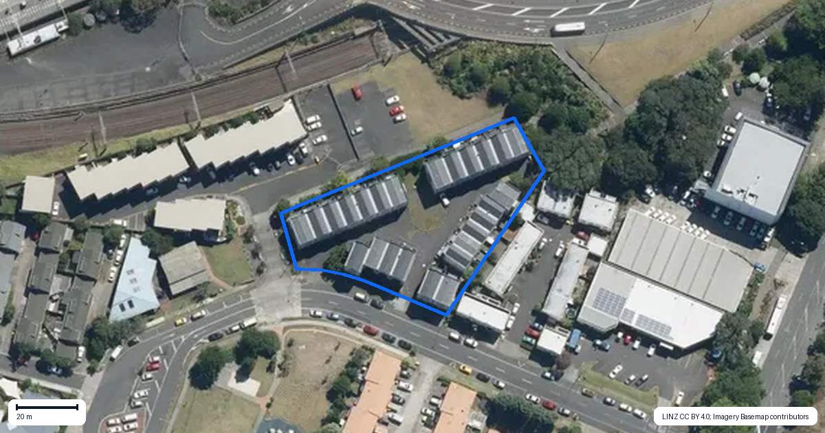 Property context map for 22/6 Ambrico Place, New Lynn, Auckland