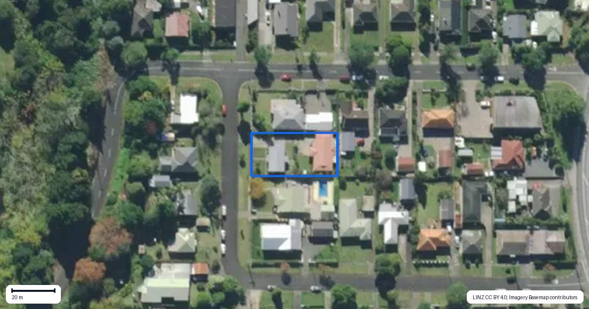 Property context map for 4 Arthur Street, Kensington, Whangarei