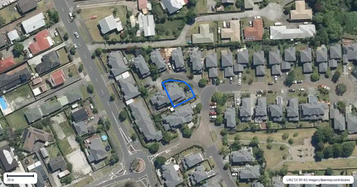 Property context map for 2 Ochre Place, Blockhouse Bay, Auckland