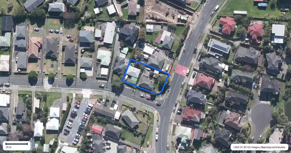 Property context map for 436 Old Te Atatu Road, Te Atatu Peninsula, Auckland