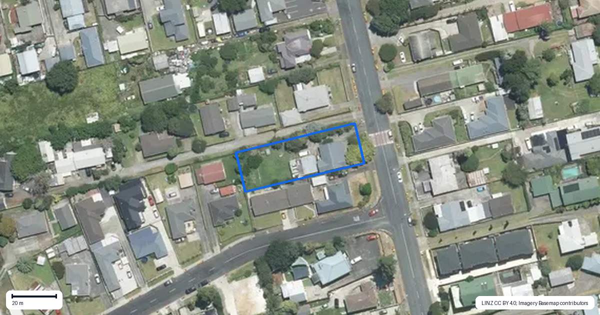 Property context map for 68 Maich Road, Manurewa, Auckland