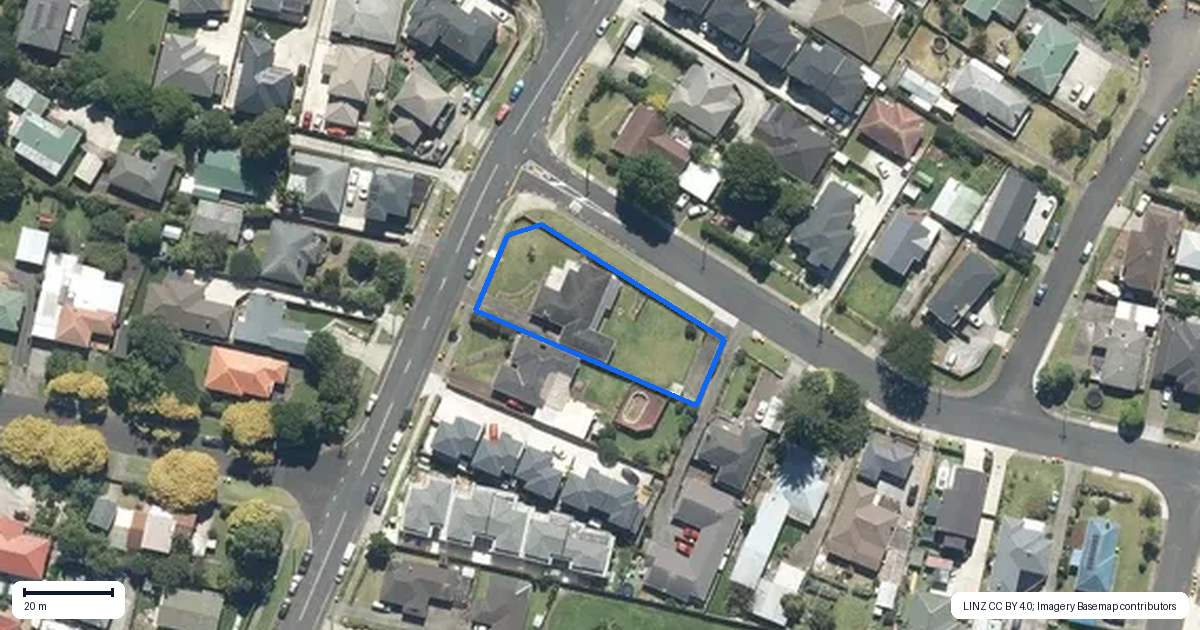 Property context map for 122 Kimpton Road, Papatoetoe, Auckland
