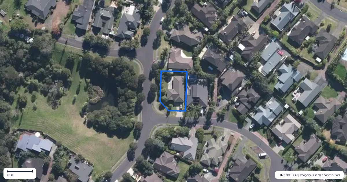 Property context map for 31 Admirals Court Drive, Greenhithe, Auckland
