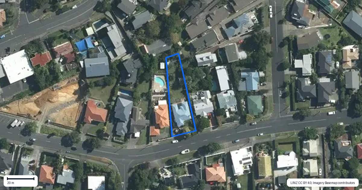 Property context map for 16 Riddell Road, Glendowie, Auckland