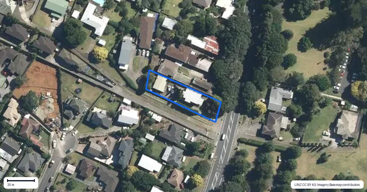 Property context map for 57B Hillsborough Road, Hillsborough, Auckland