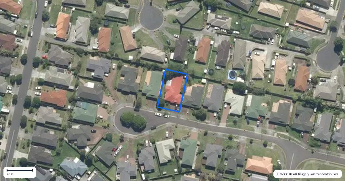 Property context map for 34 Farmdale Court, Flat Bush, Auckland