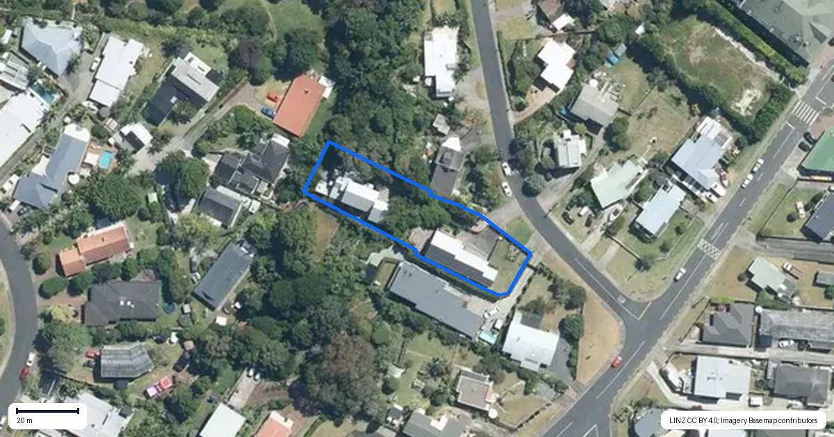 Property context map for 30 Brixton Road, Manly, Whangaparaoa