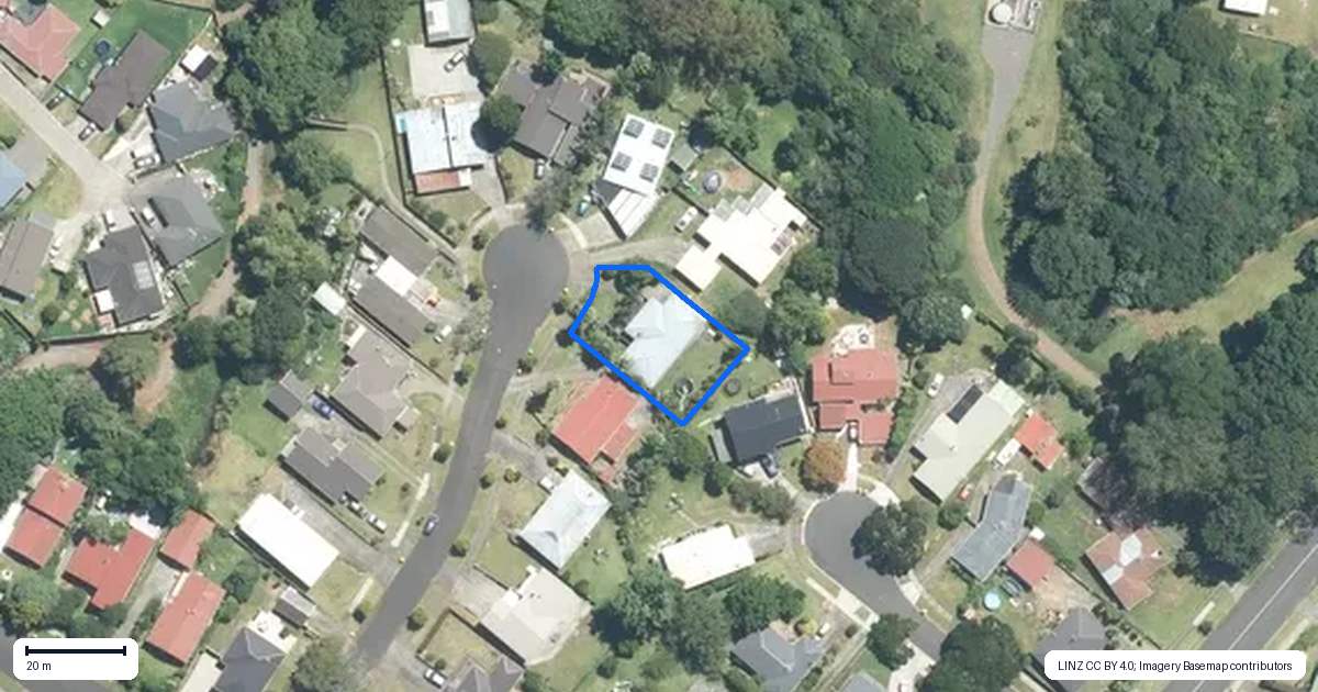 Property context map for 12 Morrow Terrace, Pukekohe