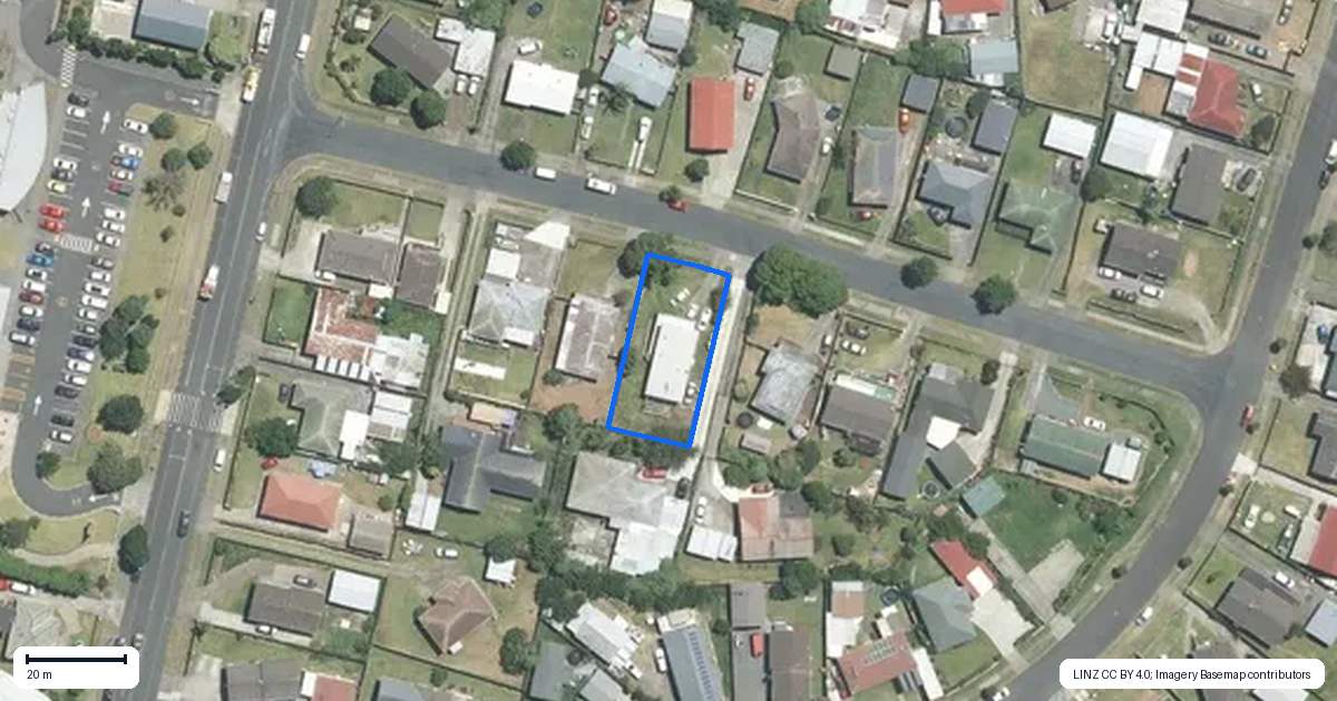 Property context map for 9 Maytime Street, Clover Park, Auckland