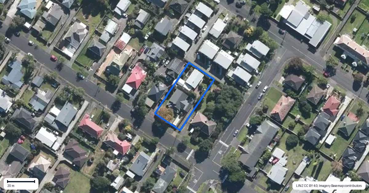 Property context map for 39 Oakley Avenue, Waterview, Auckland