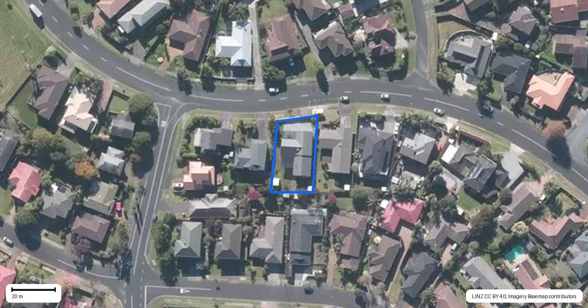 Property context map for 34 Lexington Drive, Botany Downs, Auckland