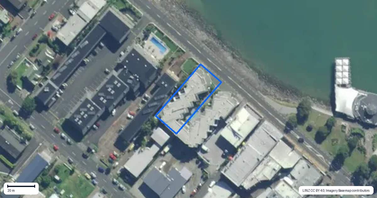 Property context map for 22/98 Marsden Road, Paihia