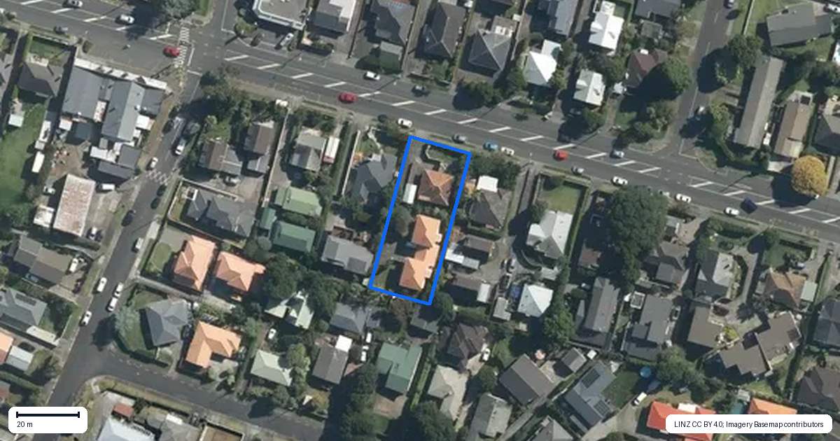 Property context map for 87A Marua Road, Ellerslie, Auckland