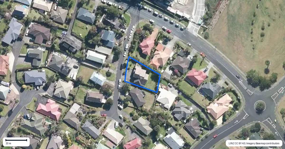 Property context map for 4 Tern Place, Unsworth Heights, Auckland