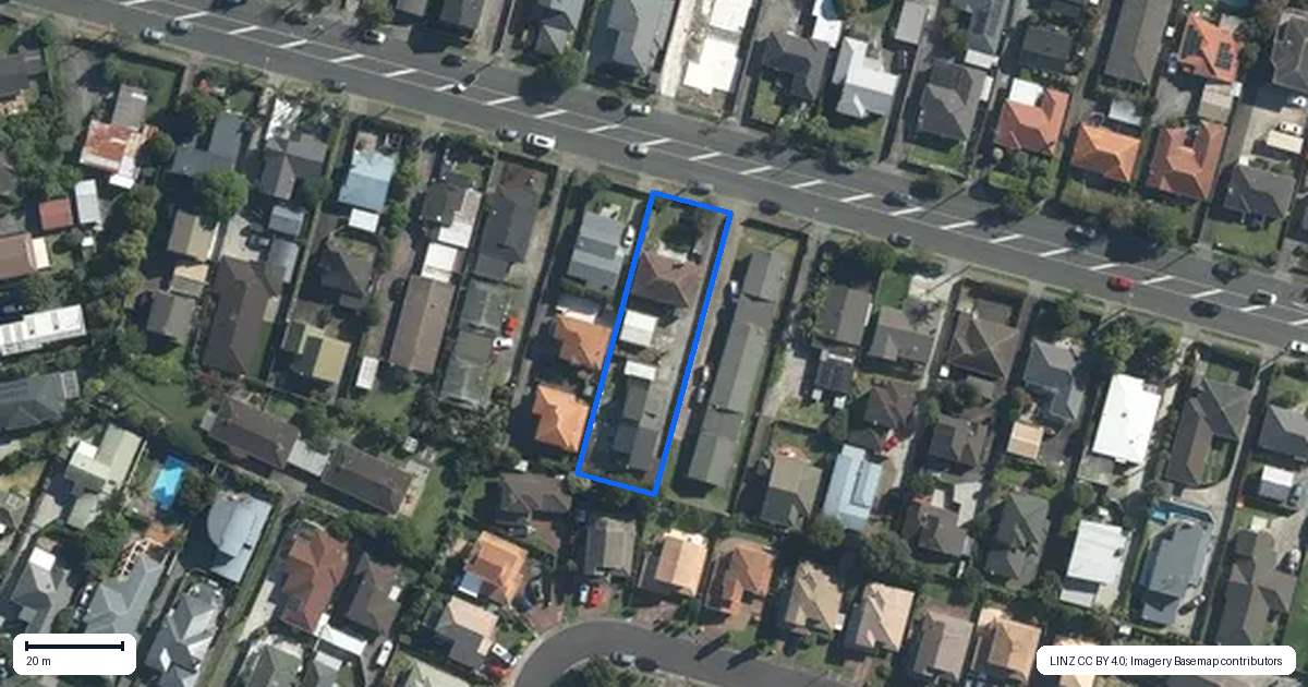 Property context map for 51A Marua Road, Ellerslie, Auckland